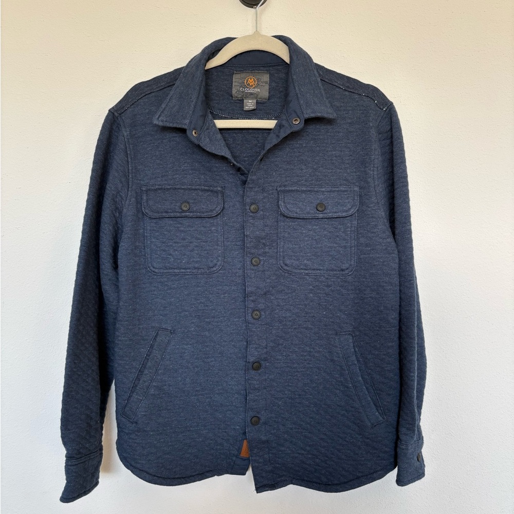 Men's Cloudveil Navy quilted Jacket